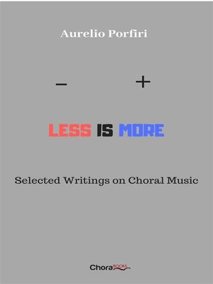 cover image of Less is more